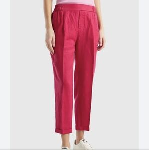 NWOT United Colors of Benetton Linen Pants
